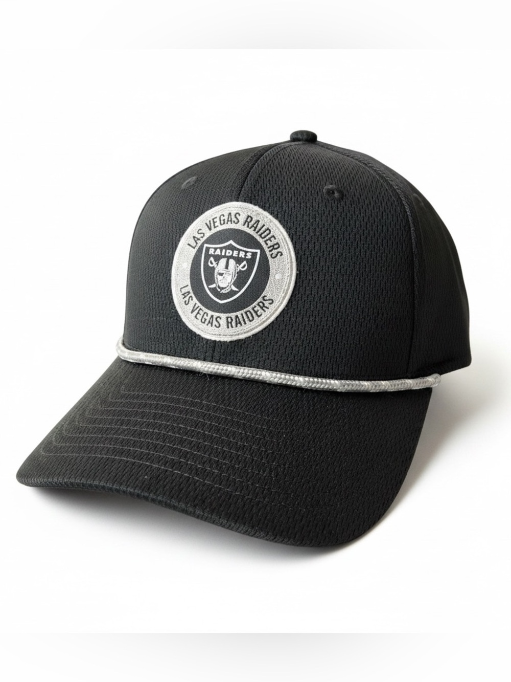 New Era Las Vegas Raiders Rope Golf Hat Black Snapback One Size NFL Coolera